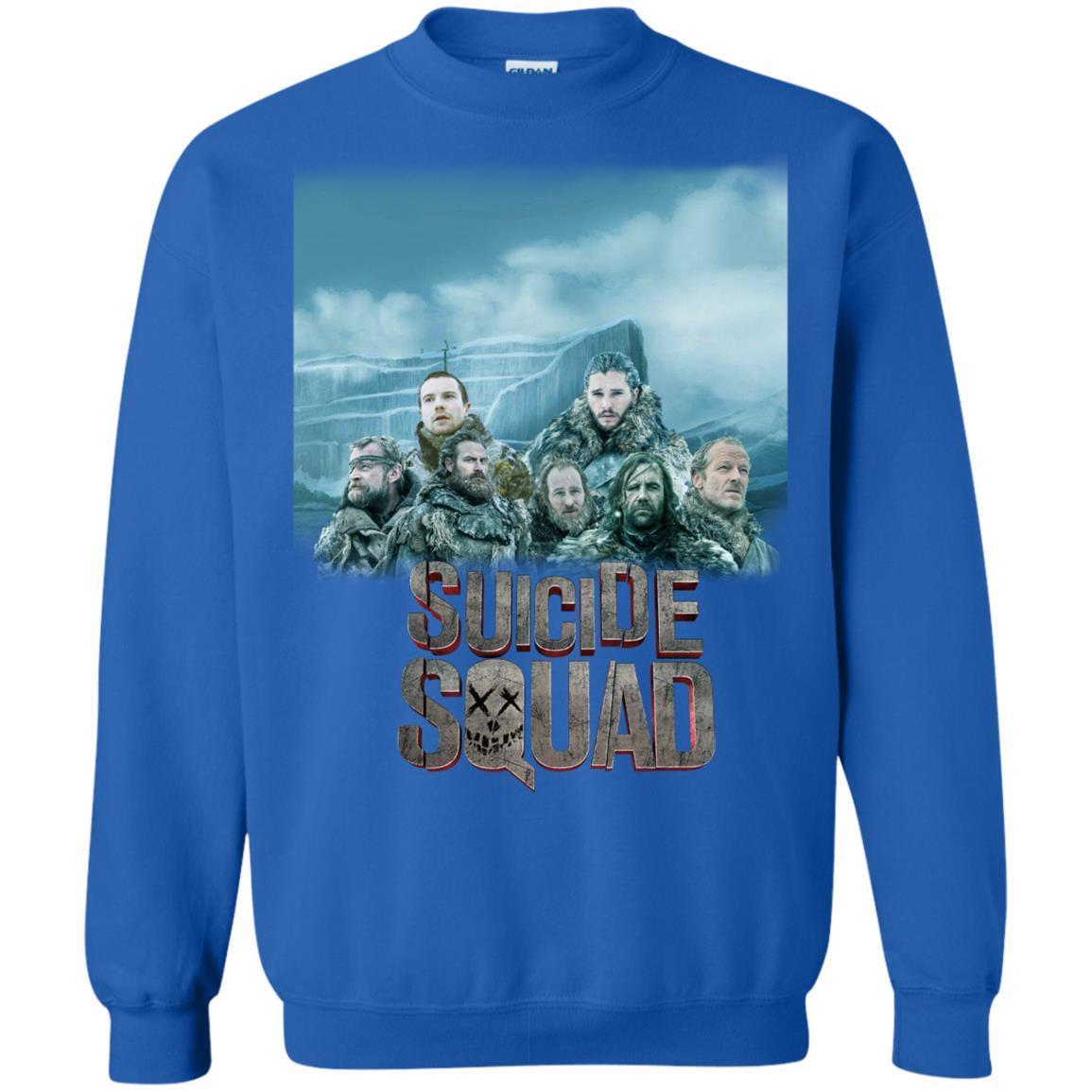 Suicide Squad Game Of Thrones Version T-shirt Royal S