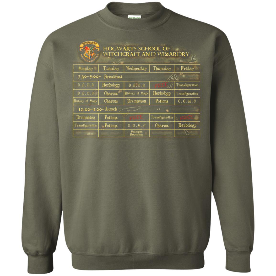 Harry's Schedule Harry Potter Shirt