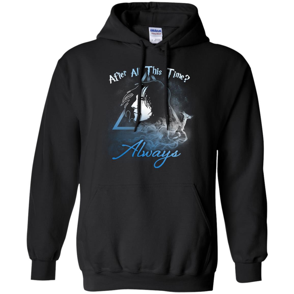 After All This Time Always Harry Potter Fan T-shirt Black S
