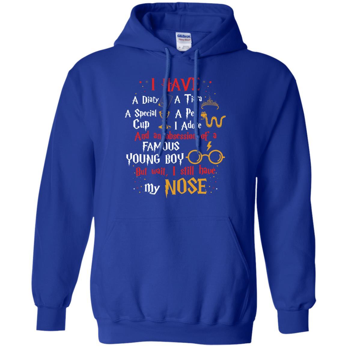 I Have A Diary, A Tiara, A Special Cup, A Pet I Adore And An Obsession Of A Famous Young Boy Harry Potter Fan T-shirt