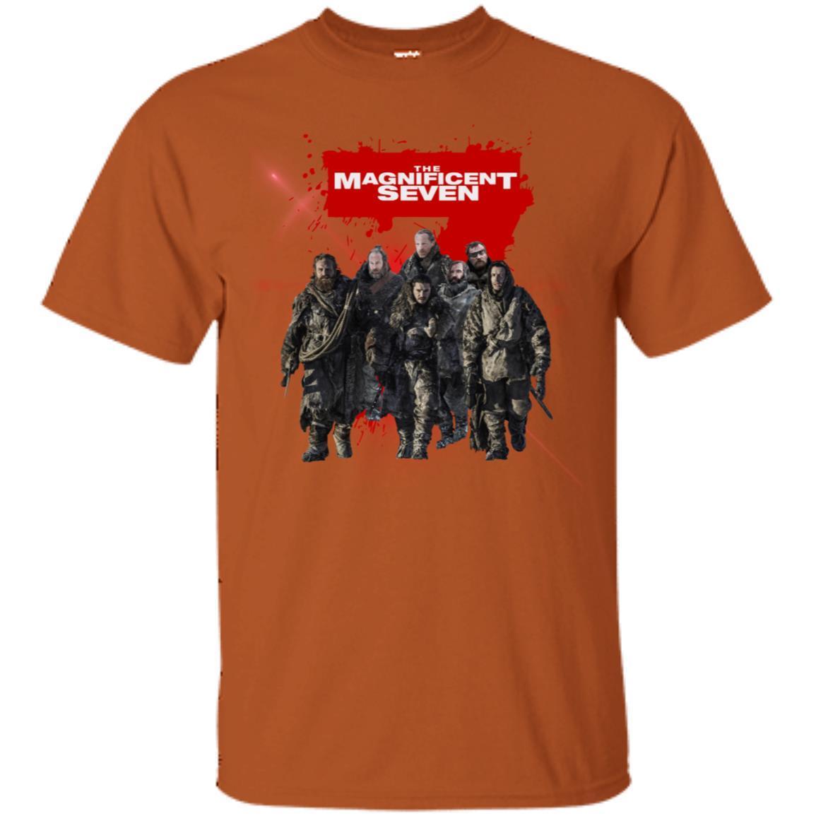 The Magnificent Seven Game Of Thrones Version T-shirt