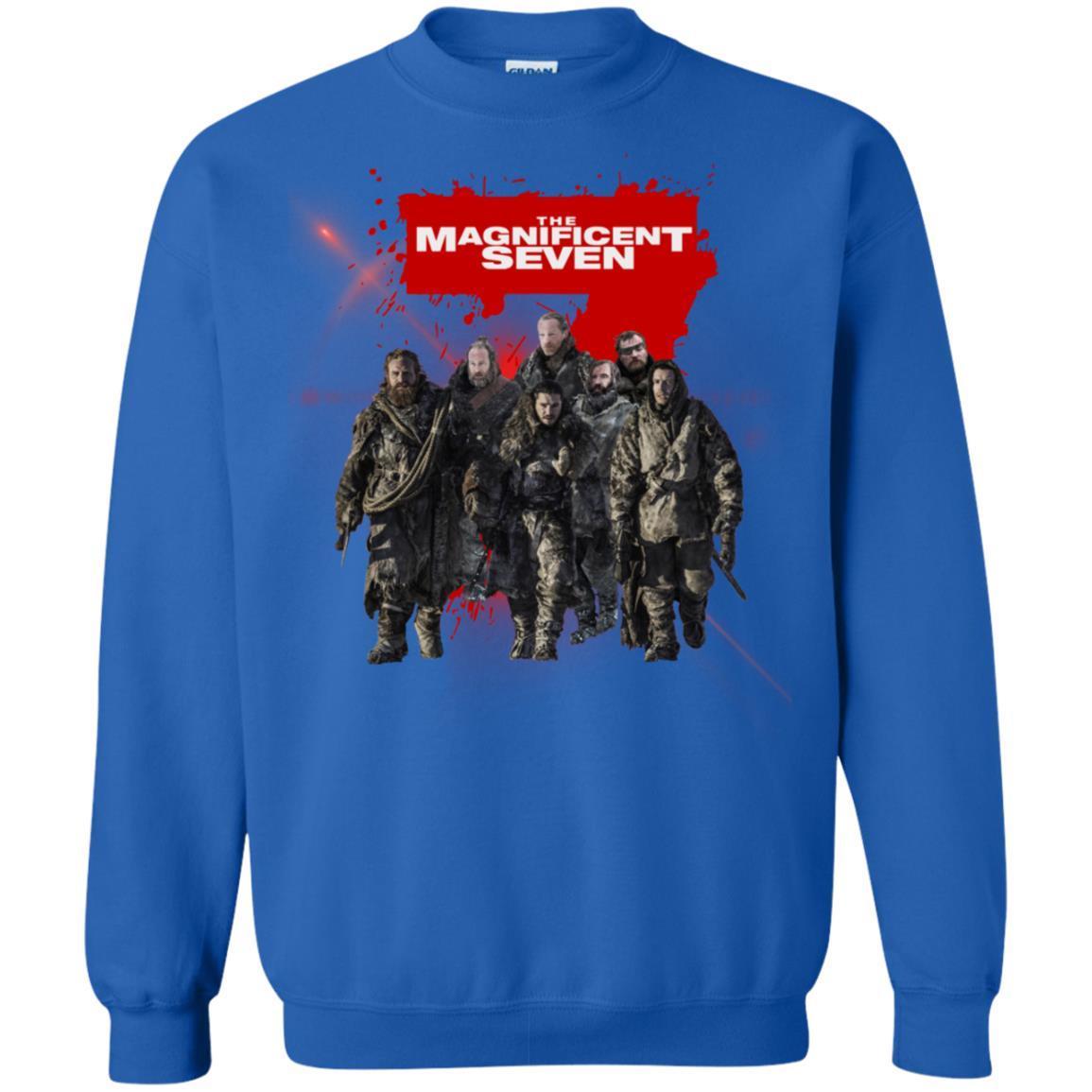 The Magnificent Seven Game Of Thrones Version T-shirt Royal S