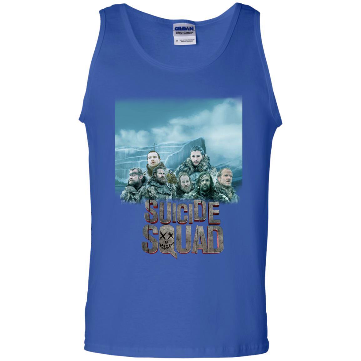 Suicide Squad Game Of Thrones Version T-shirt Royal S