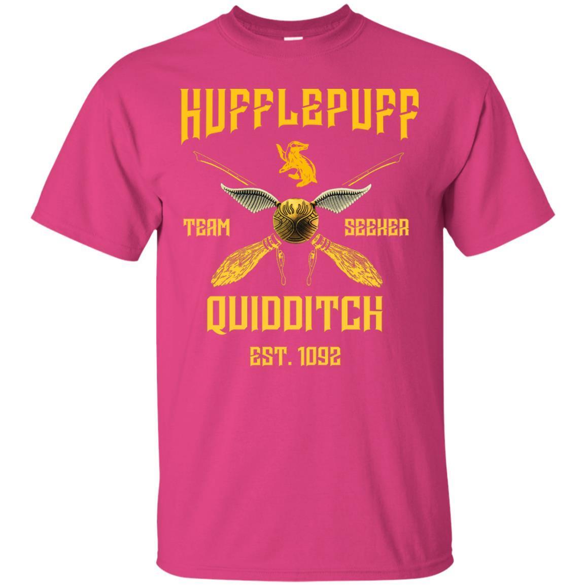 Hufflepuff Quidditch Team Seeker Est 1092 Harry Potter Shirt