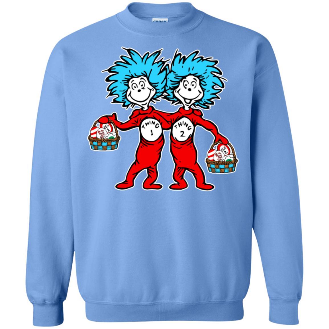 Dr. Seuss Thing 1 Thing 2 Easter Egg T-shirt