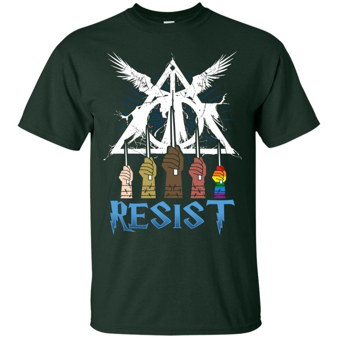 Resist Harry Potter Fan T-shirt Forest S