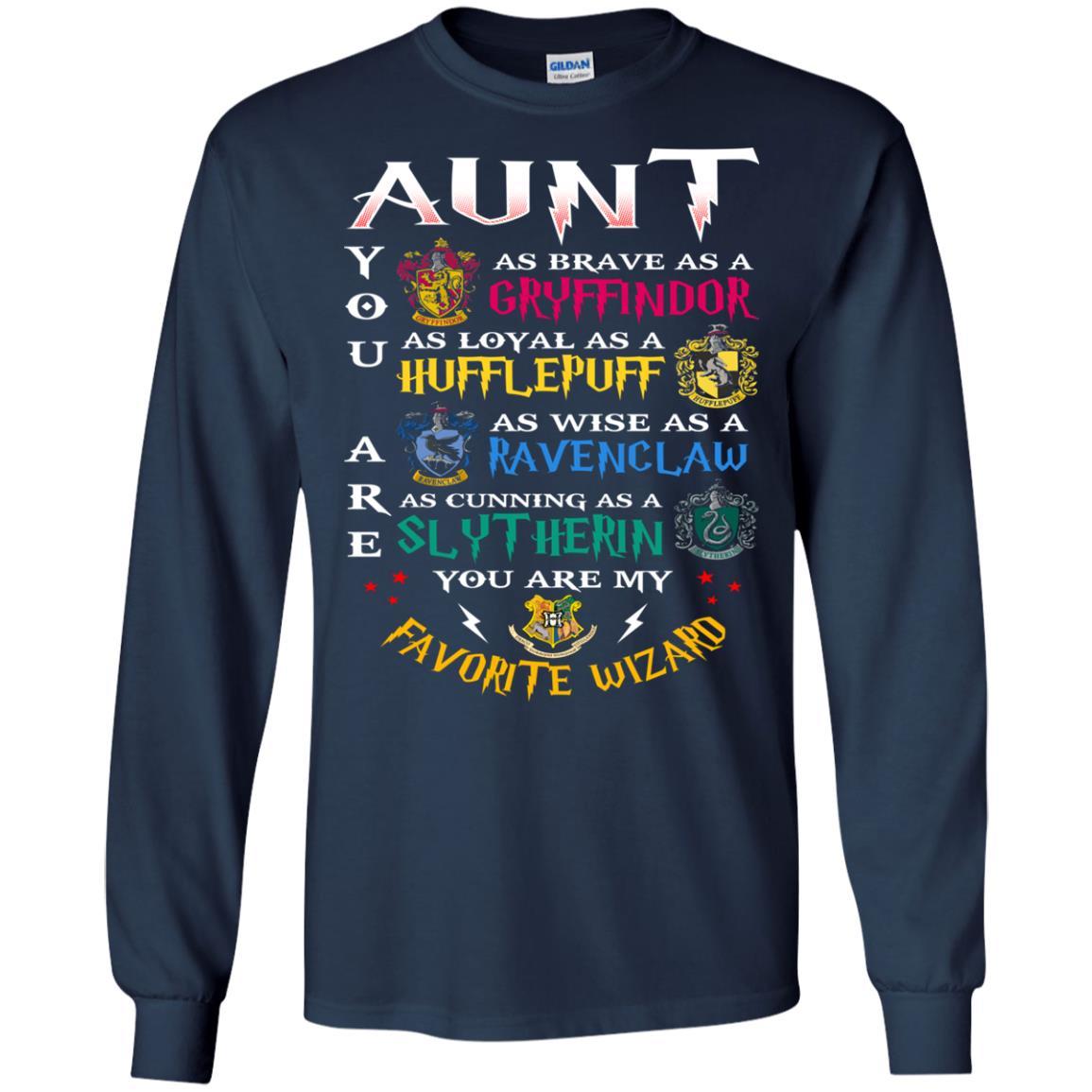 Aunt My Favorite Wizard Harry Potter Fan T-shirt