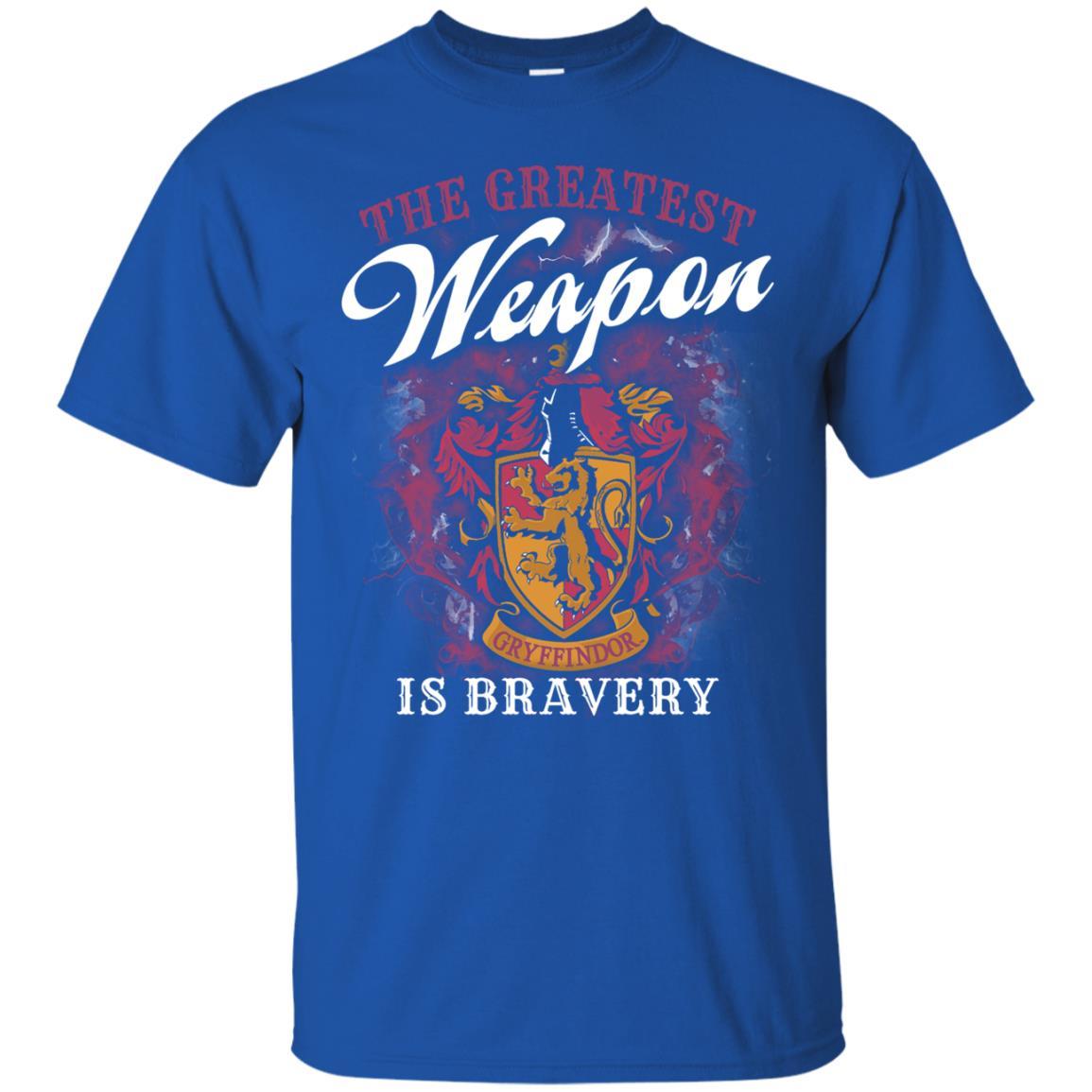The Greatest Weapon Is Bravery Harry Potter Fan T-shirt