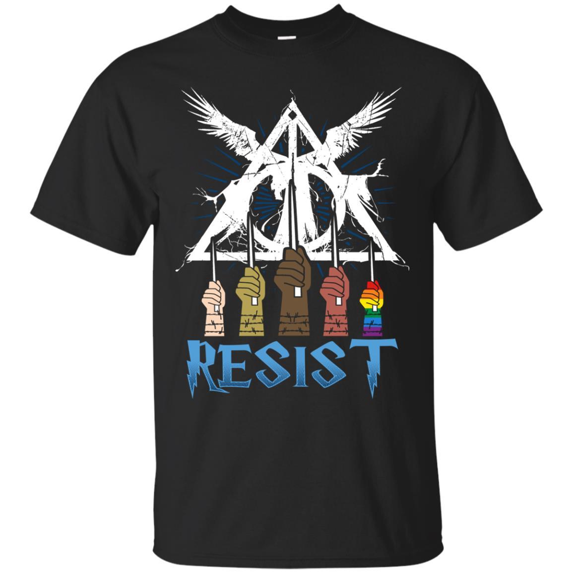 Resist Harry Potter Fan T-shirt Black S