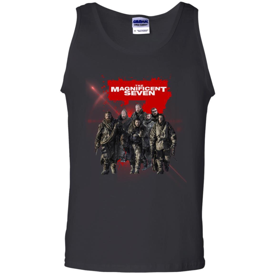 The Magnificent Seven Game Of Thrones Version T-shirt Black S 