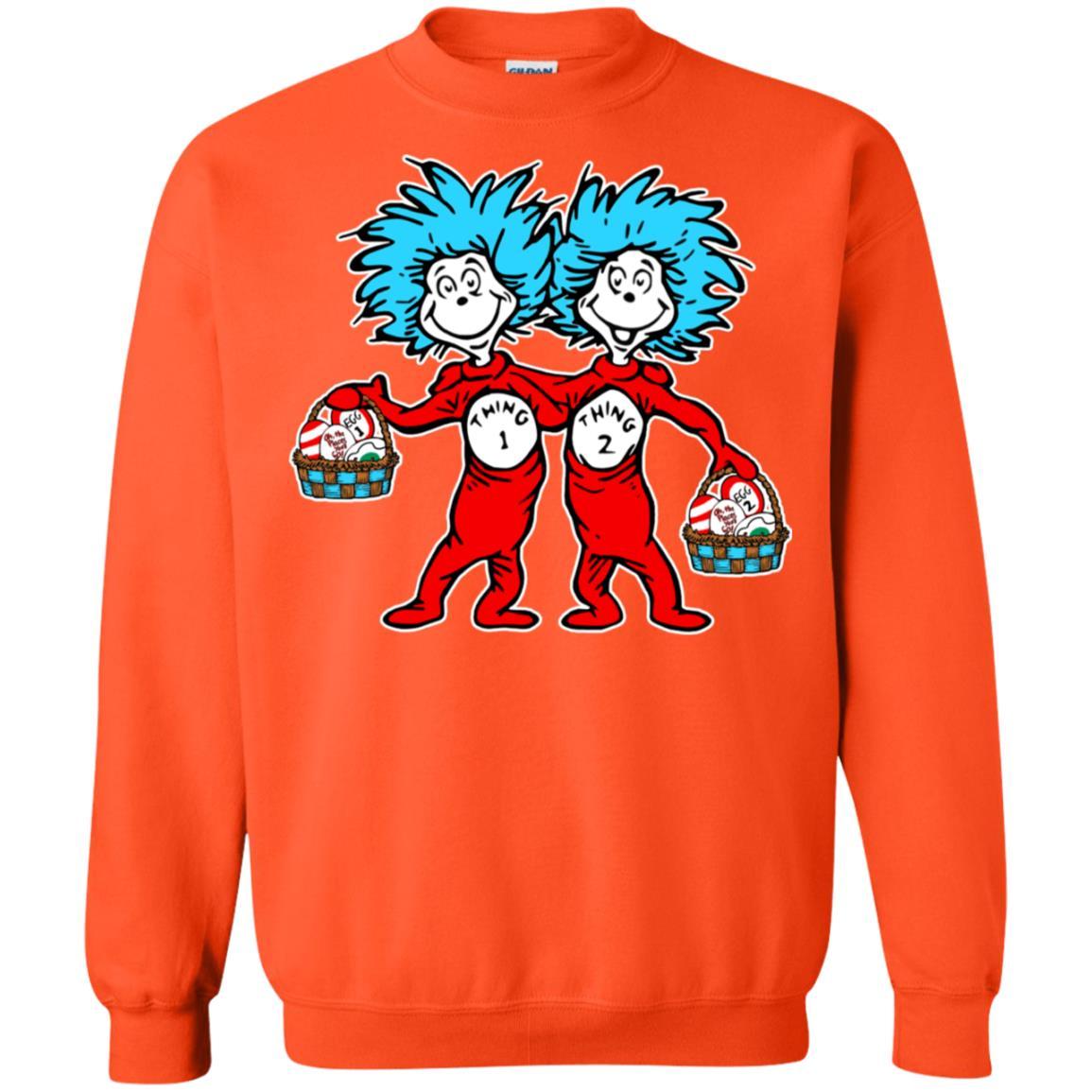 Dr. Seuss Thing 1 Thing 2 Easter Egg T-shirt