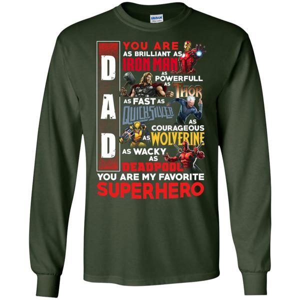 You Are My Favorite Superhero Daddy T-shirt