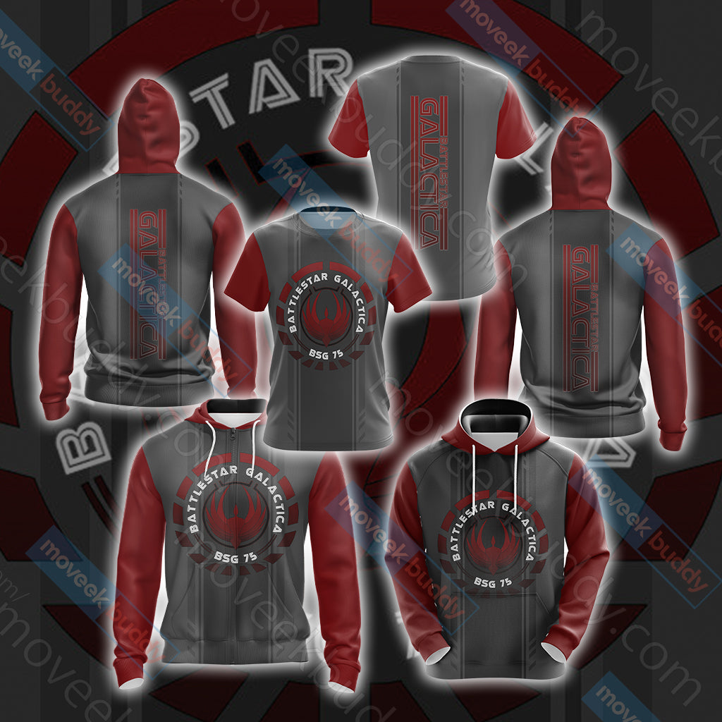Battlestar Galactica Unisex 3D T-shirt