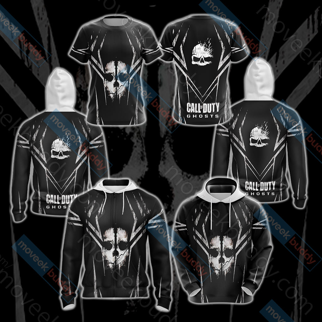 Call of Duty Ghost Unisex 3D T-shirt