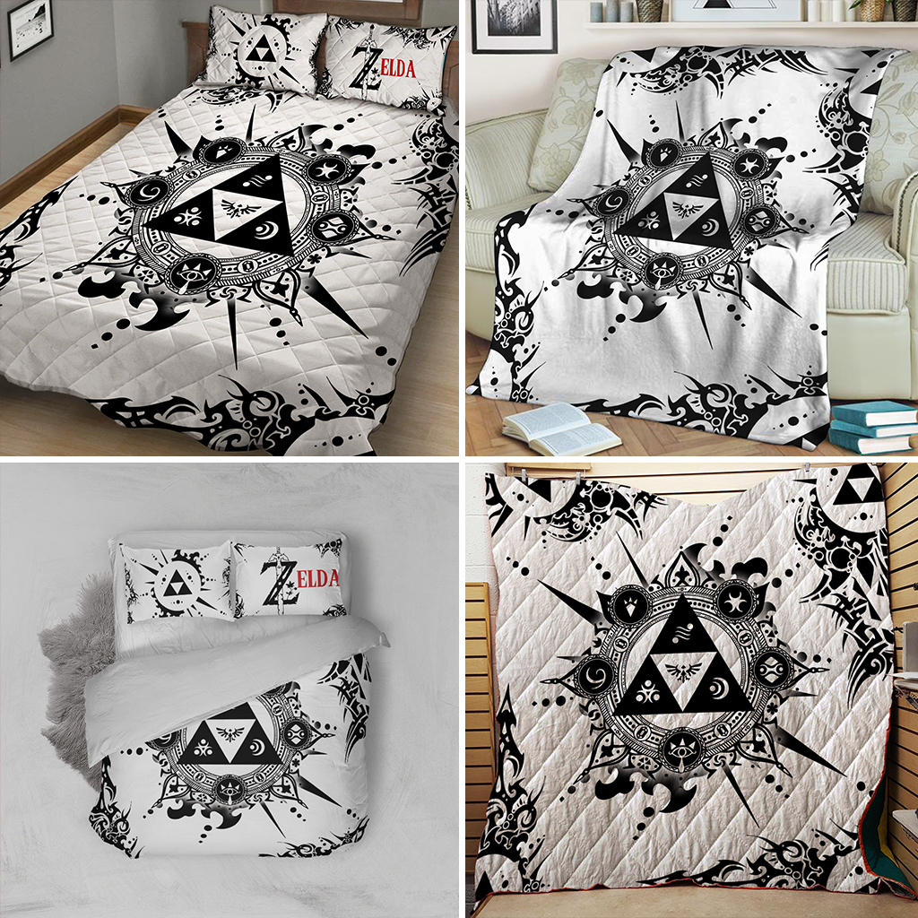 The Legend Of Zelda Quilt Set