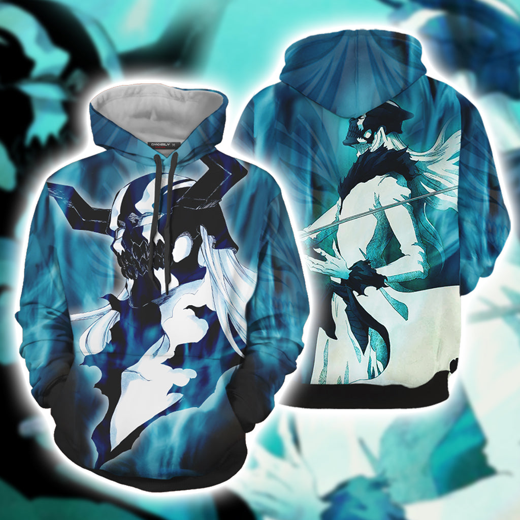 Bleach Zangetsu Hollow Unisex 3D T-shirt Hoodie S