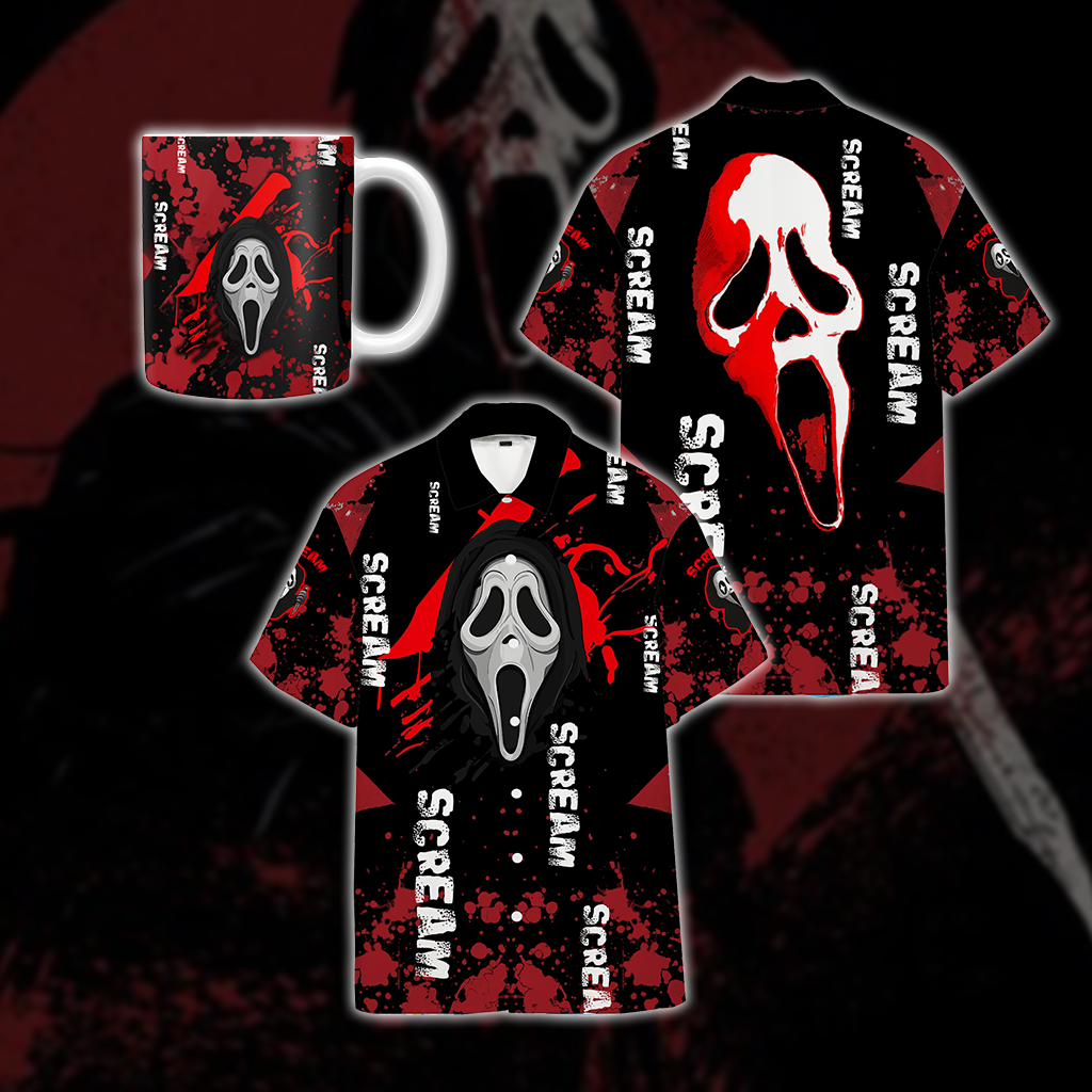 Scream 1996 Unisex Hawaiian Shirt