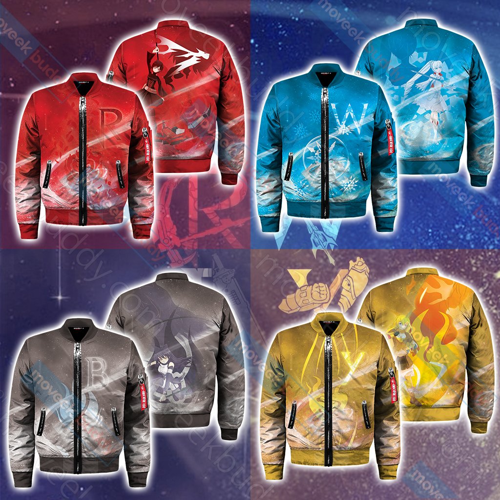 RWBY Weiss Schnee Bomber Jacket