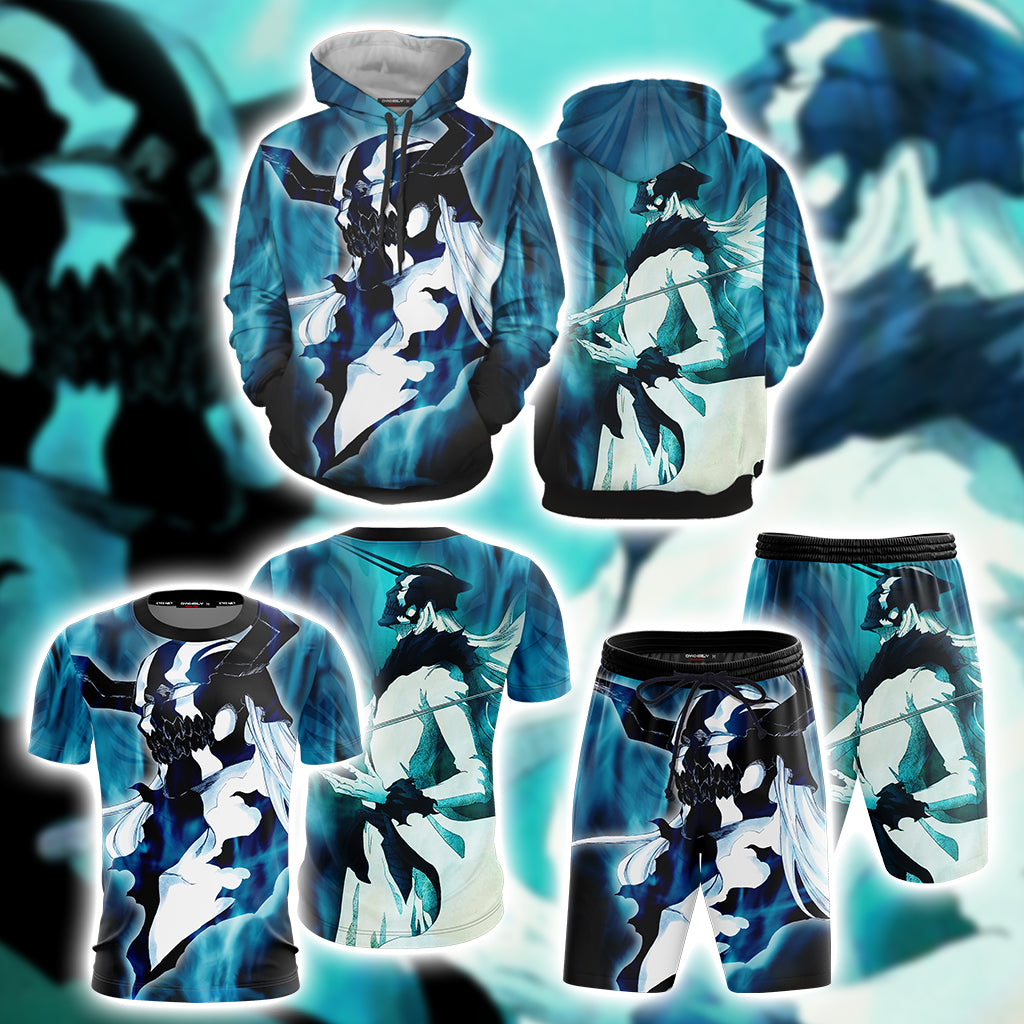 Bleach Zangetsu Hollow Unisex 3D T-shirt