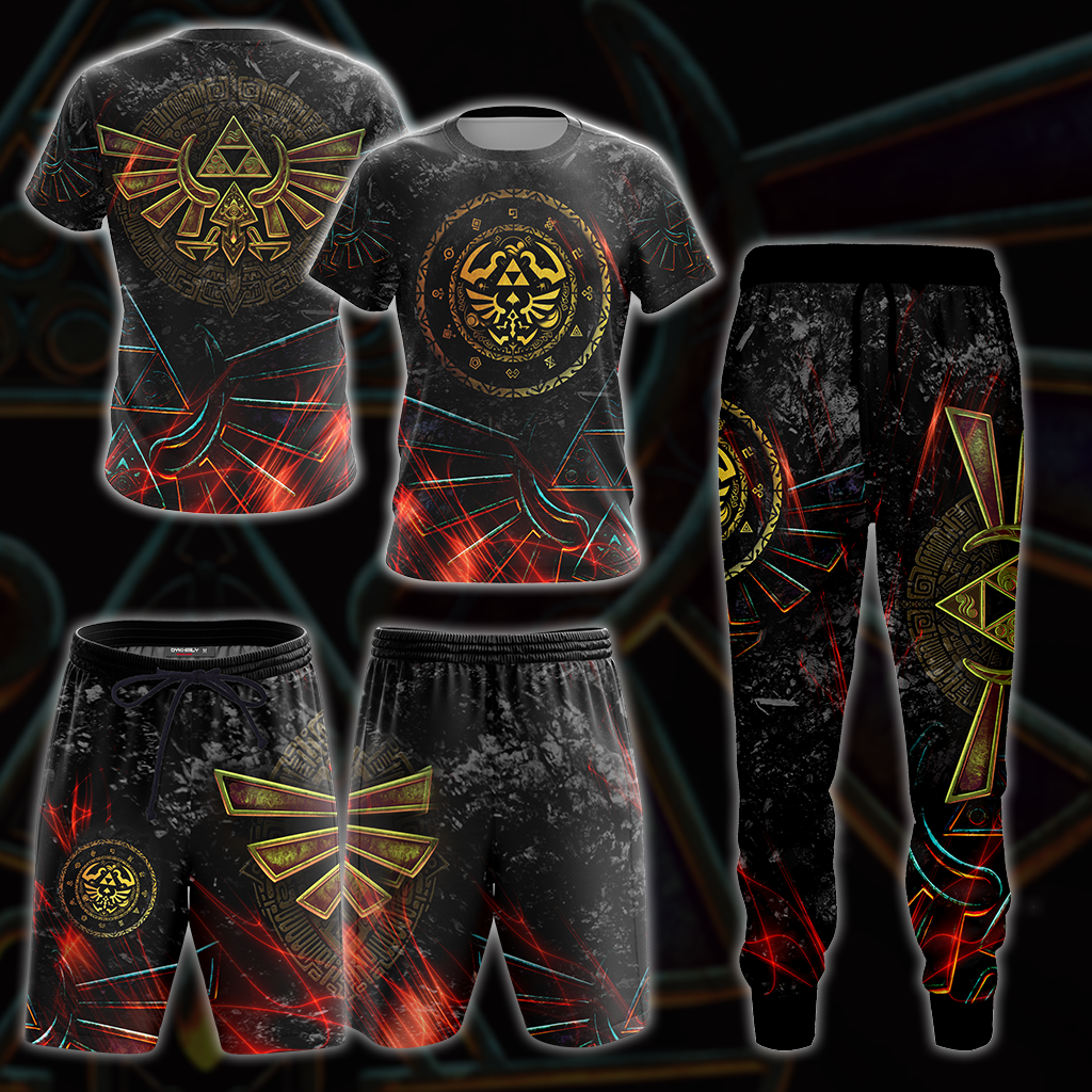 The Legend of Zelda All Over Print Beach Shorts Jogger