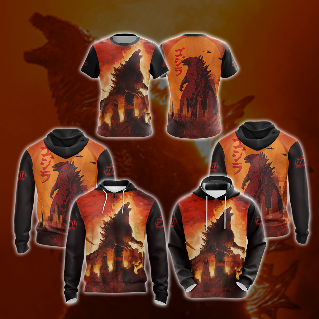 Godzilla New Style Unisex 3D T-shirt