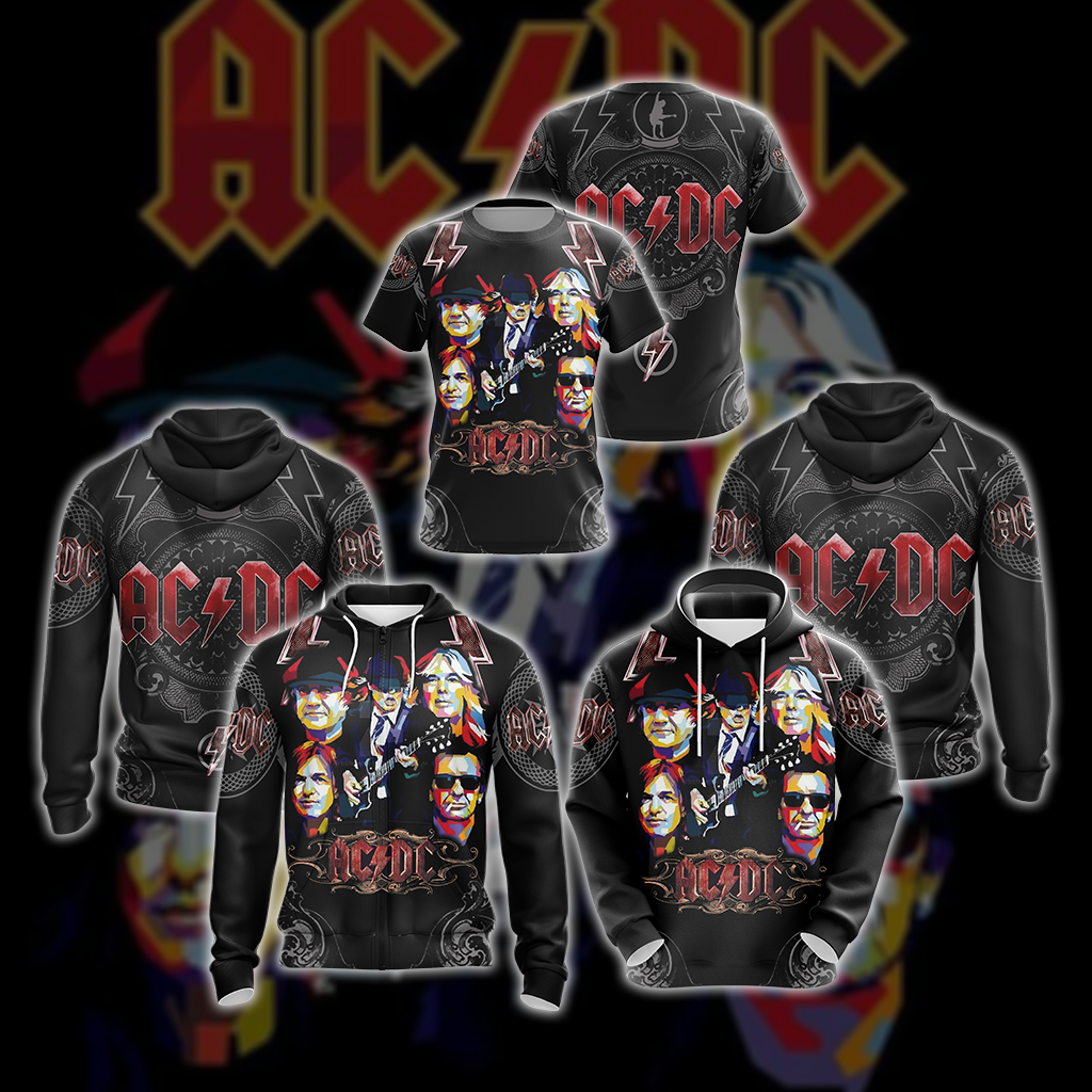 AC/DC Unisex 3D T-shirt