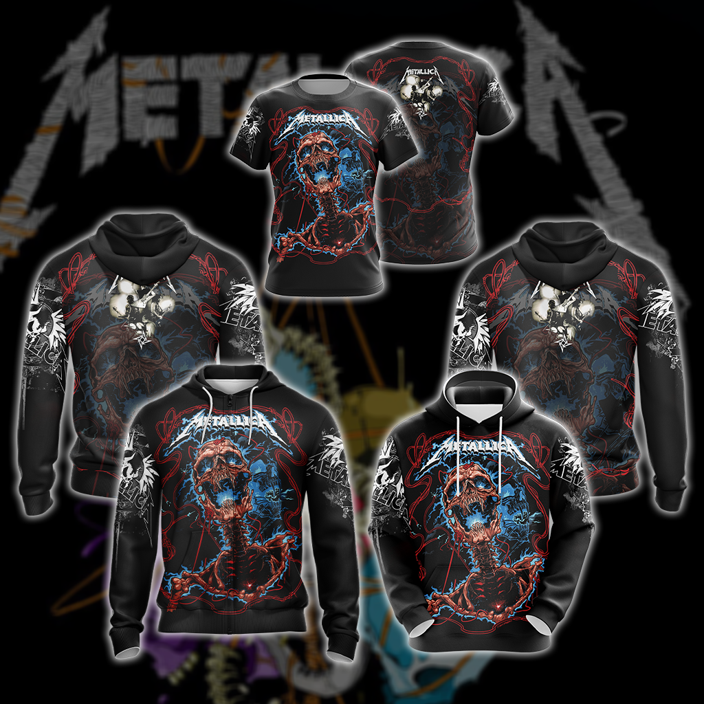 Metallica Unisex 3D T-shirt