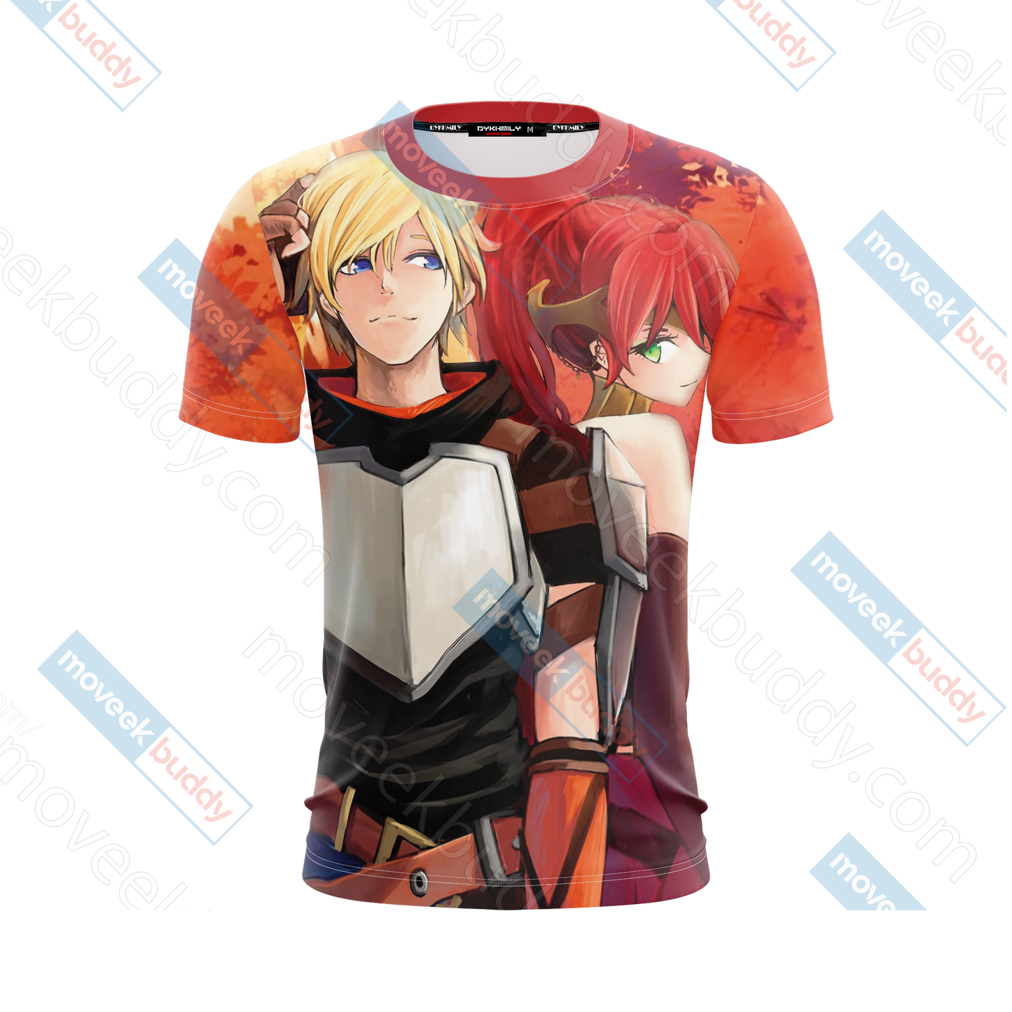 RWBY Jaune and Pyrrha Unisex 3D T-shirt