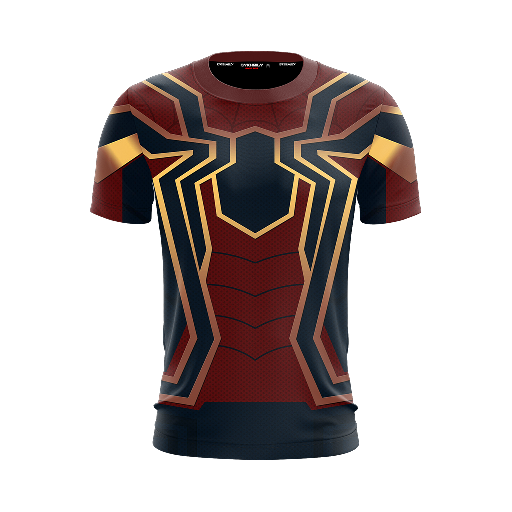 Spider-man: Homecoming Iron Spider Cosplay Unisex 3D T-shirt