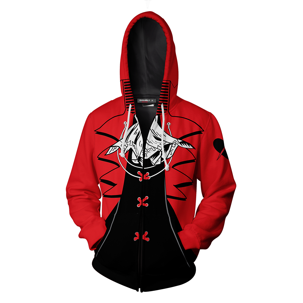 Persona 5 Soul Of Rebellion Cosplay Zip Up Hoodie Jacket