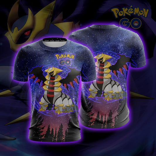 Giratina Pokemon Go Unisex 3D T-shirt S