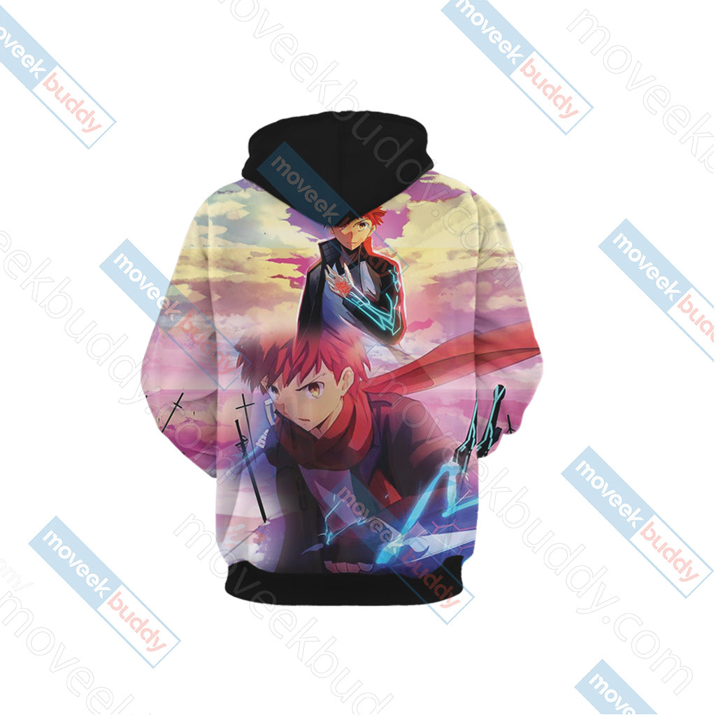 Fate/Stay Night Emiya Shirou 3D T-shirt