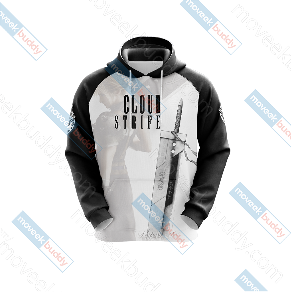 Final Fantasy VII - Cloud Strife Unisex 3D T-shirt