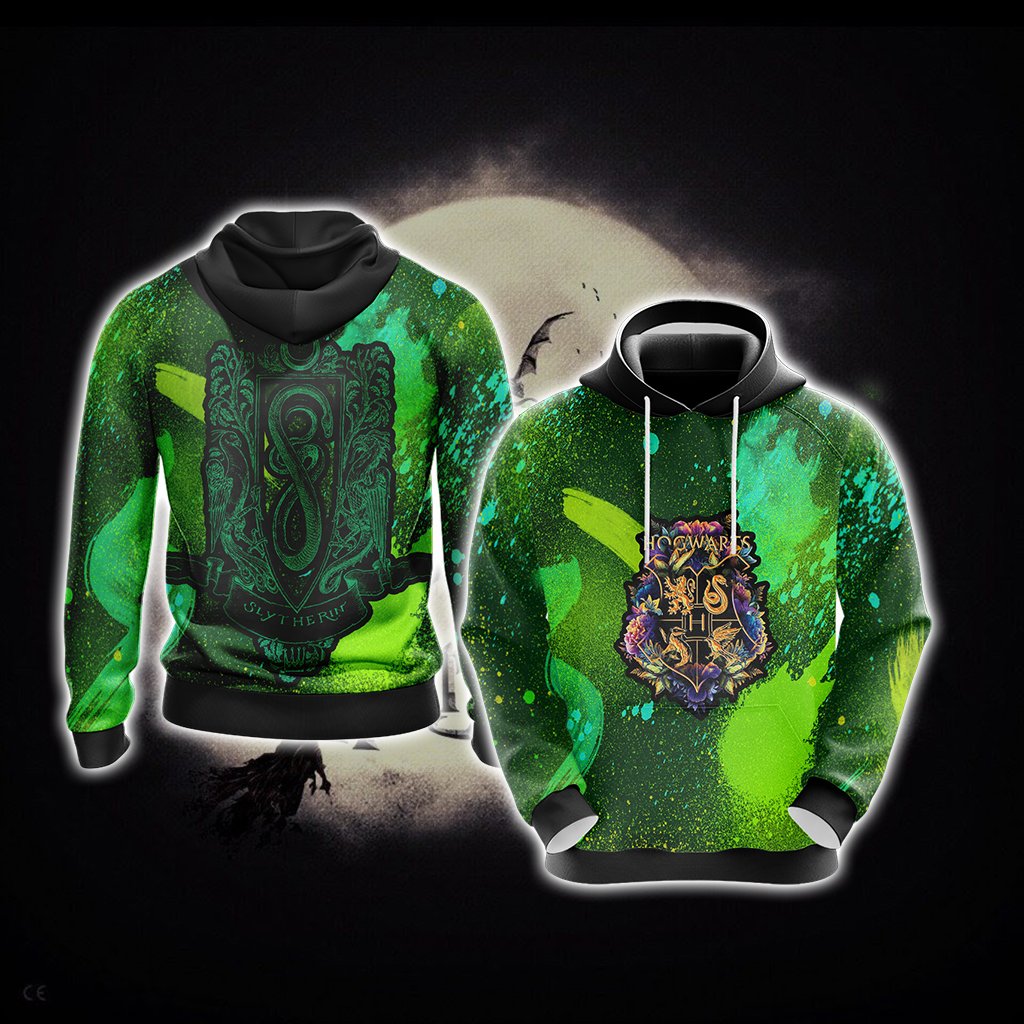 Cunning Like A Slytherin Harry Potter New Style Unisex 3D T-shirt Hoodie S