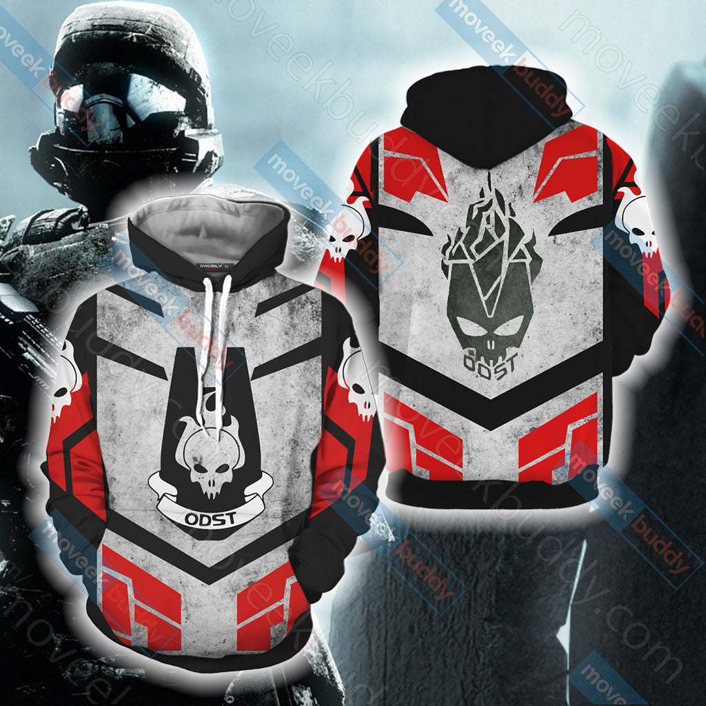 Halo - ODST Unisex 3D T-shirt Hoodie Tank Top Hawaiian Shirt Beach Shorts Joggers Hoodie S