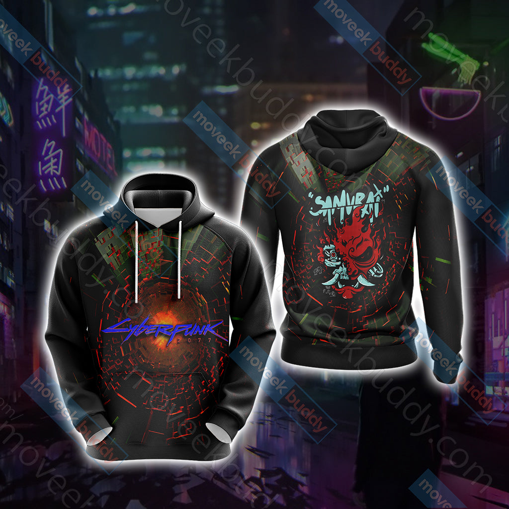 Cyberpunk 2077 New Look  Unisex 3D T-shirt Hoodie S