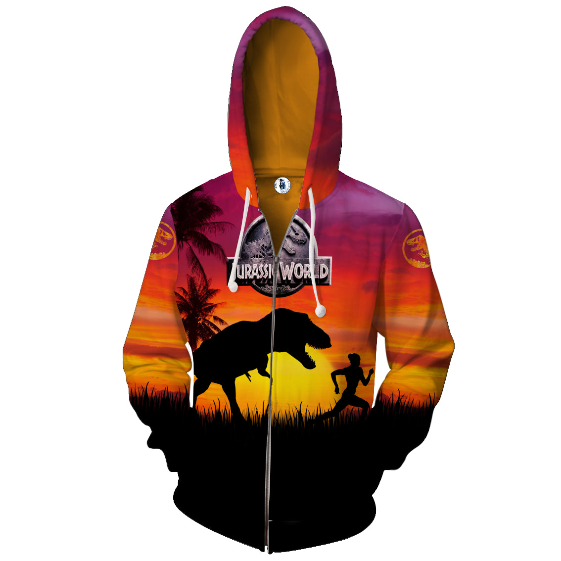 Jurassic World: Fallen Kingdom Zip Up Hoodie
