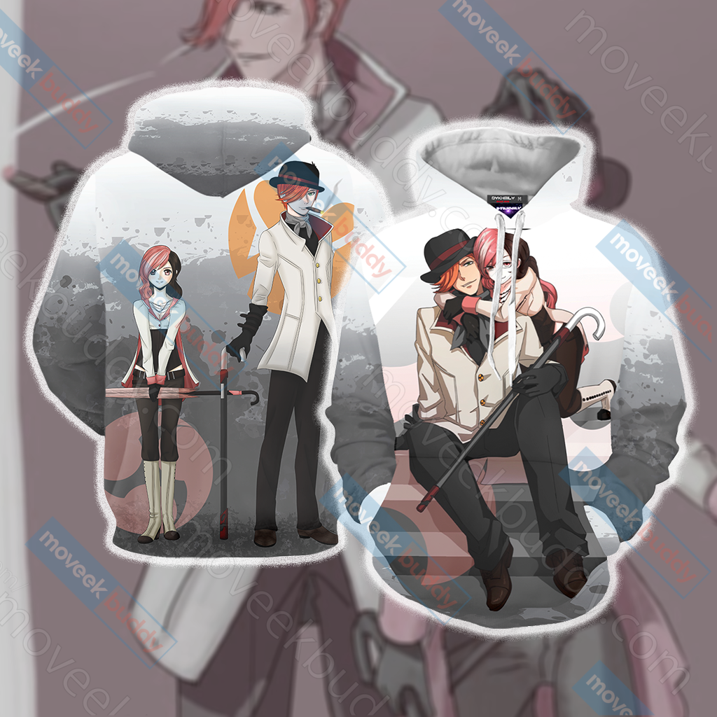 RWBY Roman and Neo Unisex 3D T-shirt Hoodie S