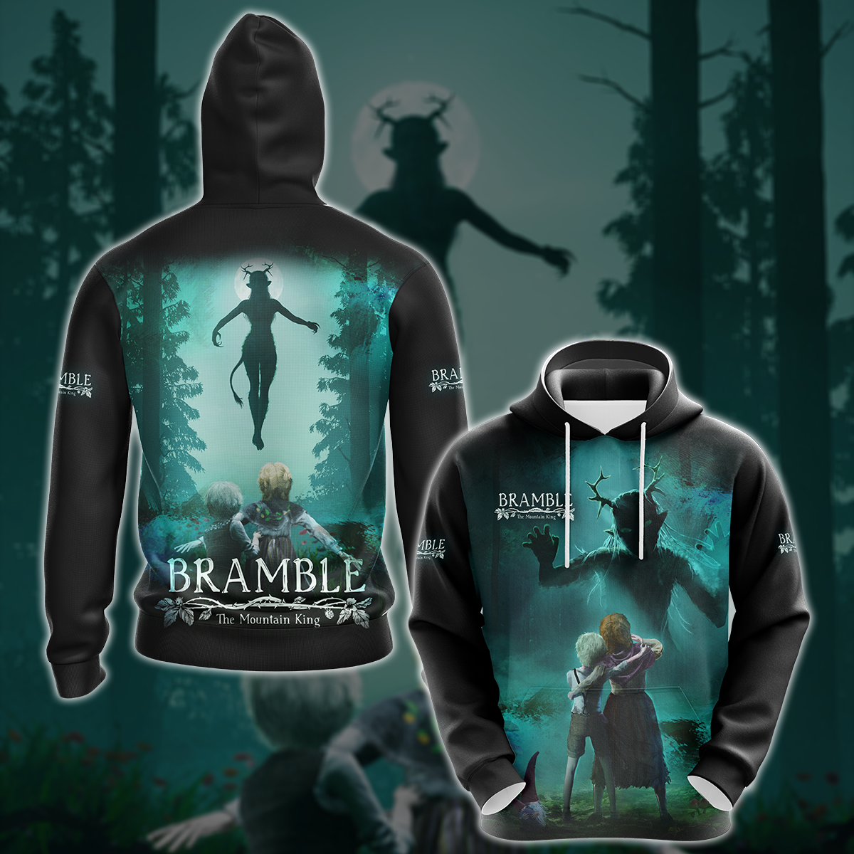 Bramble: The Mountain King Video Game 3D All Over Printed T-shirt Tank Top Zip Hoodie Pullover Hoodie Hawaiian Shirt Beach Shorts Jogger Hoodie S