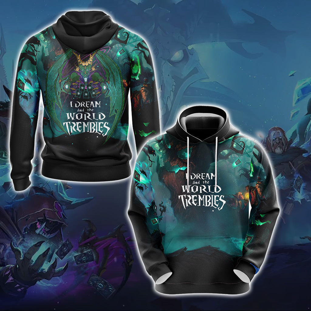 Hearthstone I Dream And The World Trembles Unisex 3D T-shirt Hoodie S