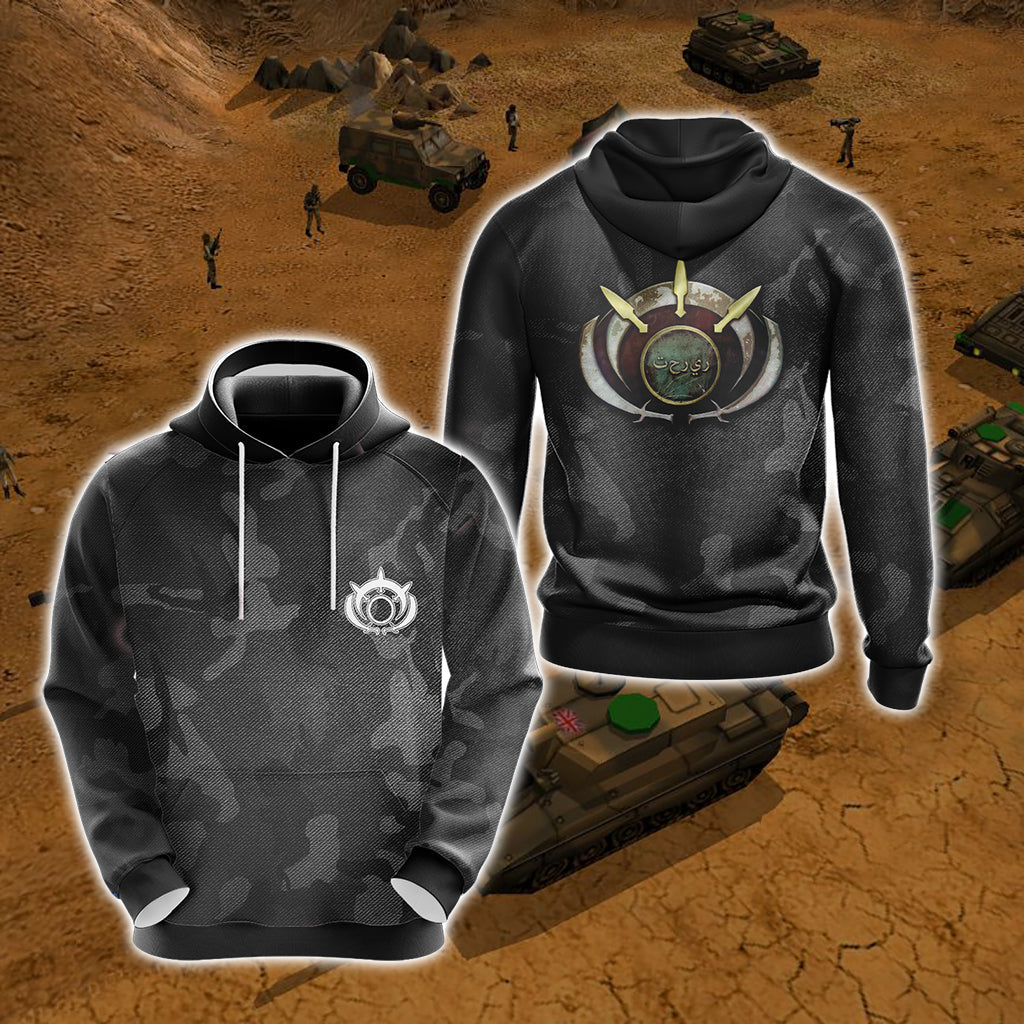 Command & Conquer - Global Liberation Army Unisex 3D T-shirt Hoodie S