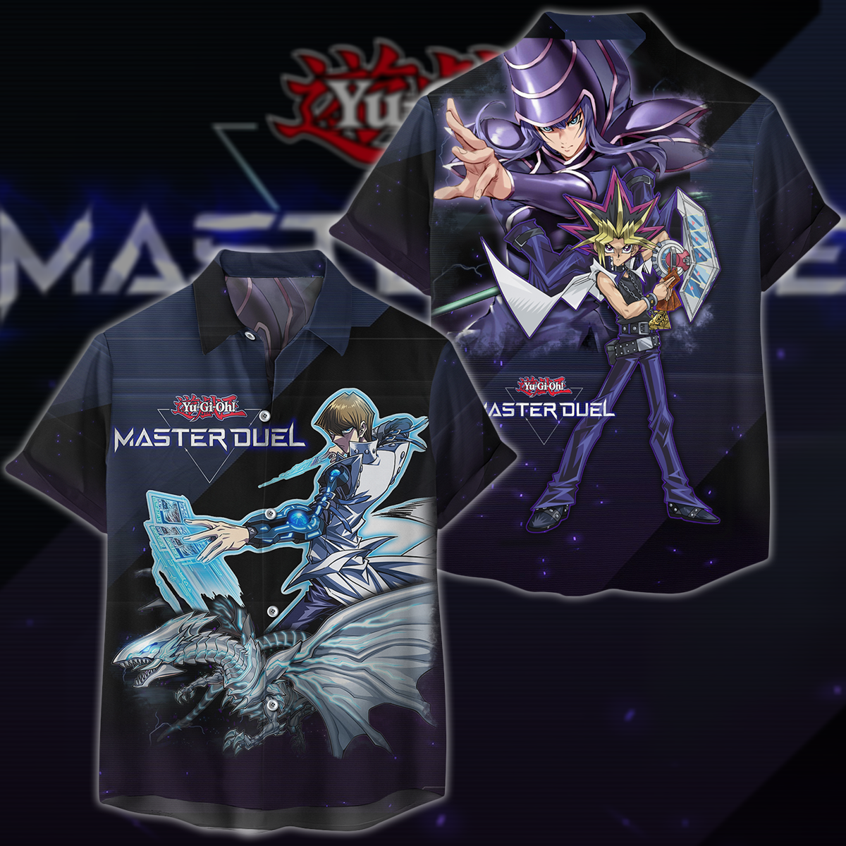Yu-Gi-Oh! Master Duel Video Game 3D All Over Printed T-shirt Tank Top Zip Hoodie Pullover Hoodie Hawaiian Shirt Beach Shorts Jogger Hawaiian Shirt S
