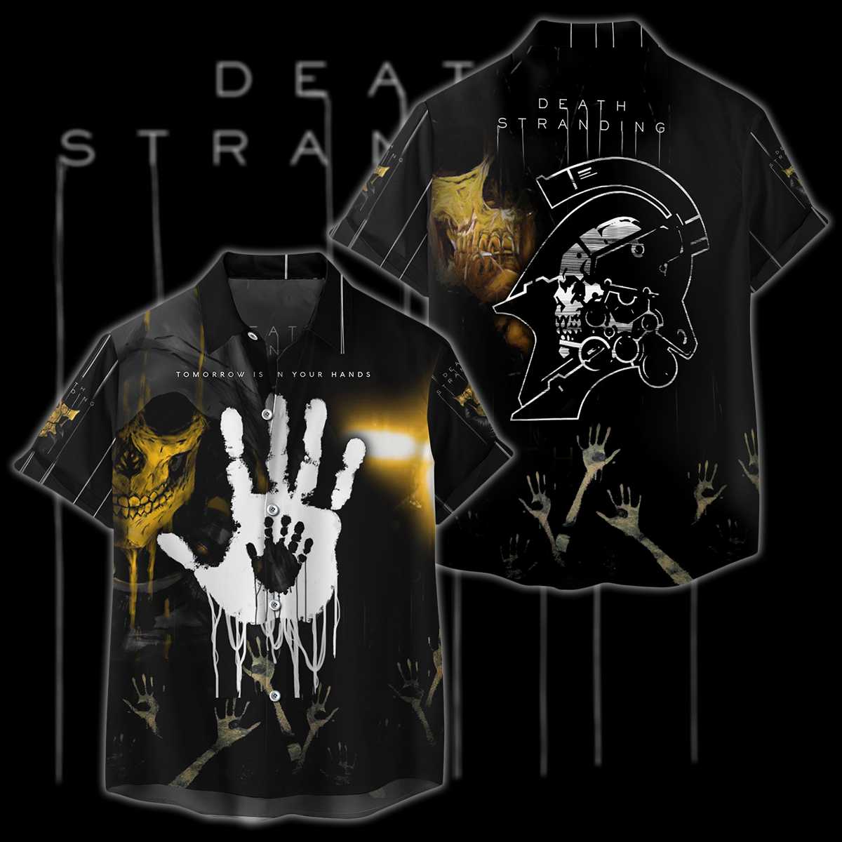 Death Stranding 3D All Over Print T-shirt Tank Top Zip Hoodie Pullover Hoodie Hawaiian Shirt Beach Shorts Jogger Hawaiian Shirt S