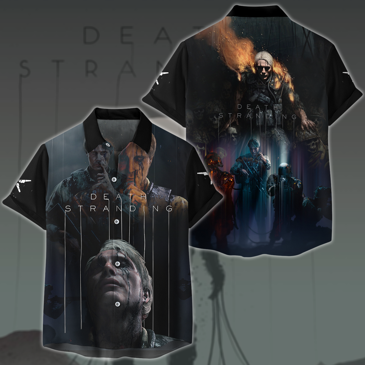 Death Stranding Video Game 3D All Over Print T-shirt Tank Top Zip Hoodie Pullover Hoodie Hawaiian Shirt Beach Shorts Jogger Hawaiian Shirt S