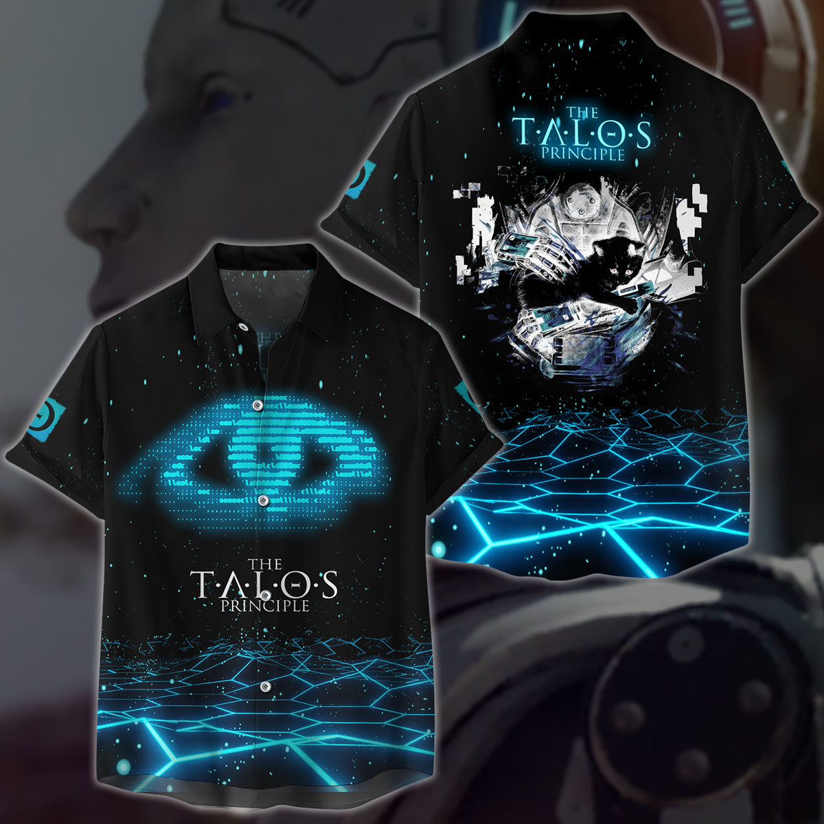 The Talos Principle Video Game 3D All Over Printed T-shirt Tank Top Zip Hoodie Pullover Hoodie Hawaiian Shirt Beach Shorts Jogger Hawaiian Shirt S