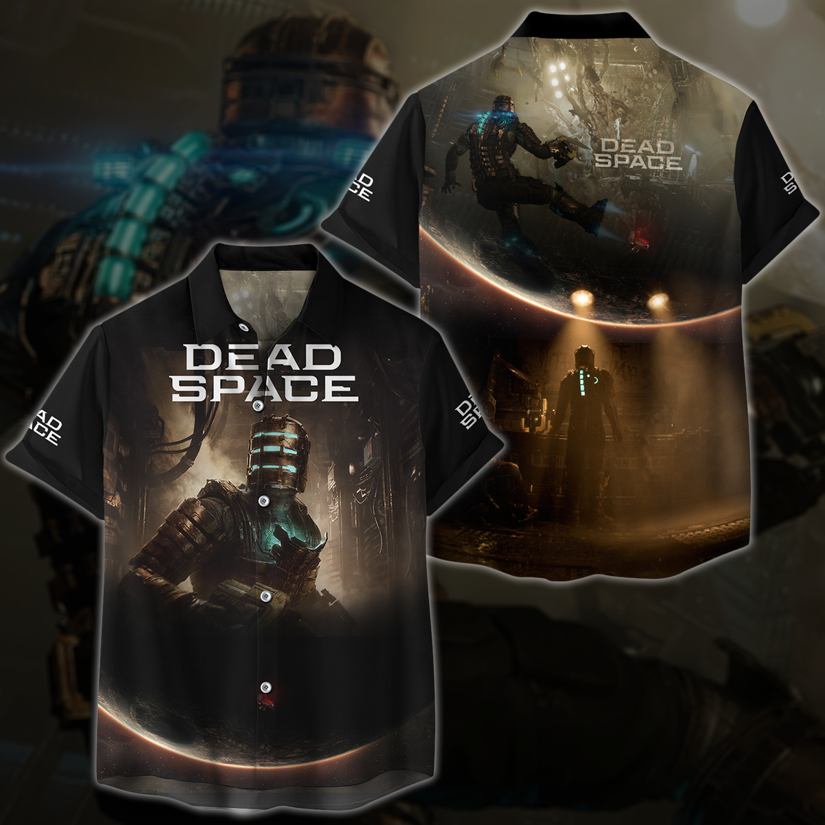 Dead Space 2023 Video Game 3D All Over Printed T-shirt Tank Top Zip Hoodie Pullover Hoodie Hawaiian Shirt Beach Shorts Jogger Hawaiian Shirt S