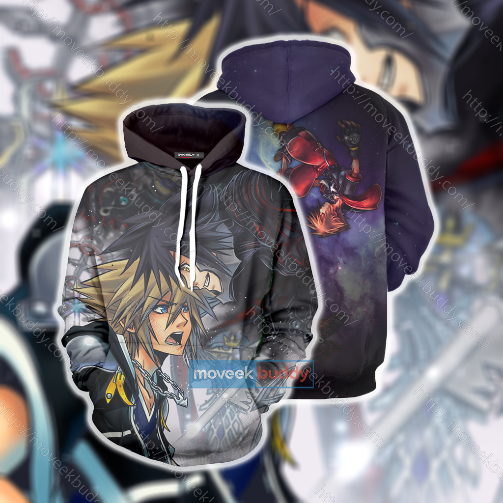 Kingdom Hearts Vanitas And Sora 3D T-shirt Hoodie S