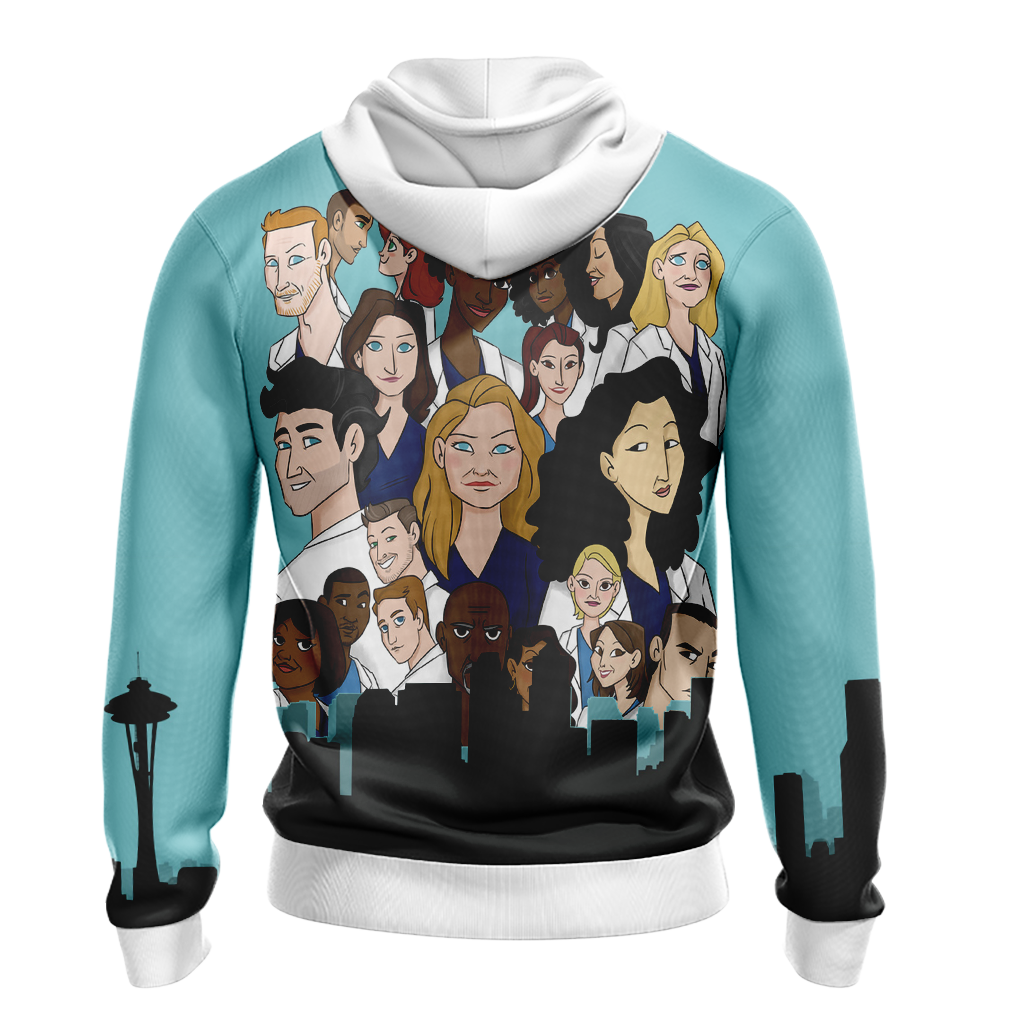 Grey's Anatomy Unisex 3D T-shirt