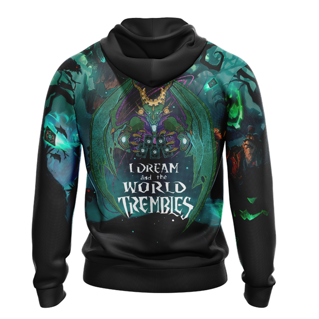 Hearthstone I Dream And The World Trembles Unisex 3D T-shirt
