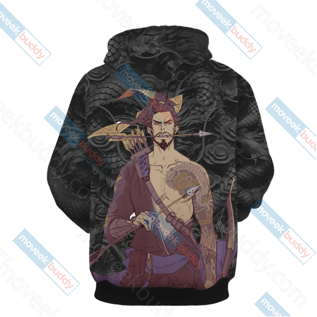 Overwatch - Hanzo Unisex 3D T-shirt